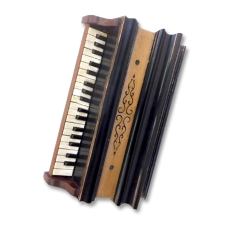 L’accordéon à touches piano