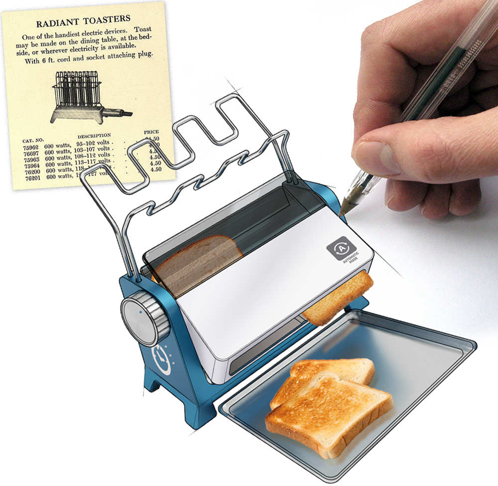 Le grille Pain électrique