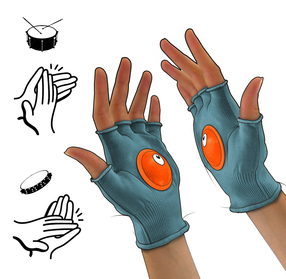 Les gants de supporter
