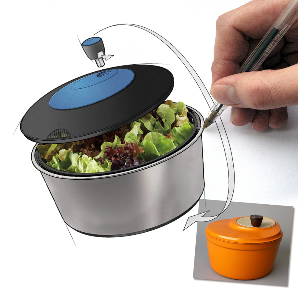 L&rsquo;essoreuse à salade