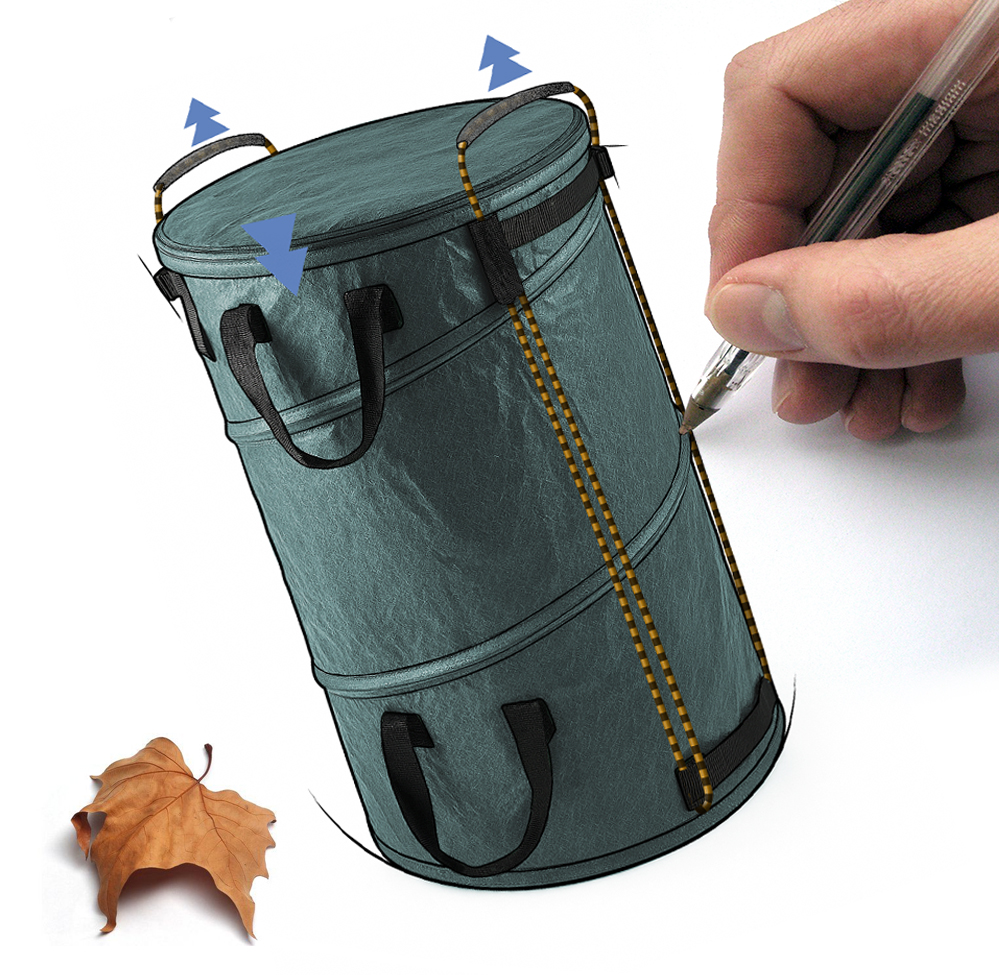 Le Sac à déchets verts